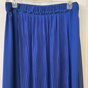 NWOT TUC Plus Skirt- pleated front panel - lined in size 1X
